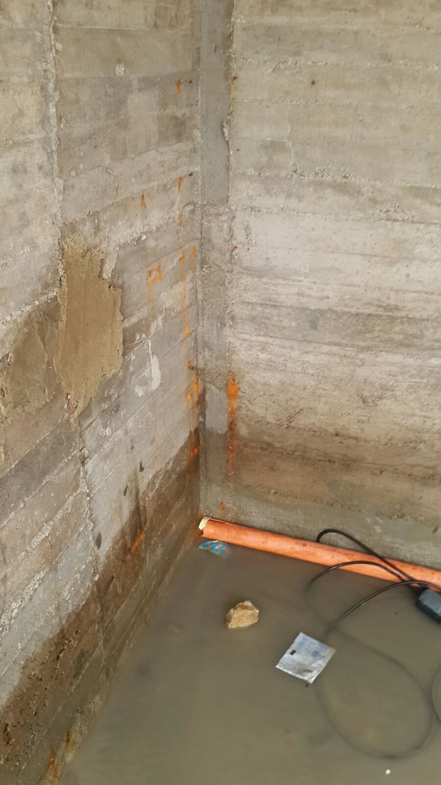 Tanque con tratamiento cementicio — JAMAN SAS